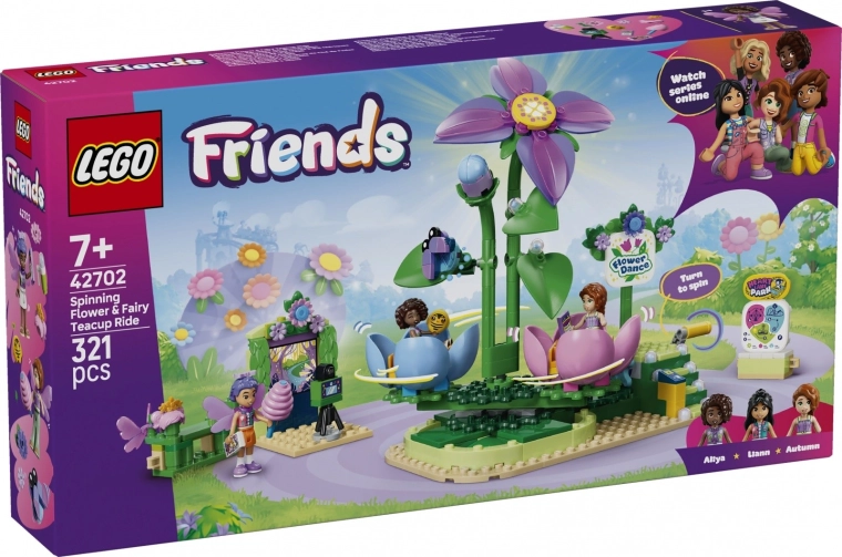 LEGO Friends Feen-Blumen-Karussell mit Tassen