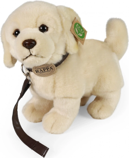 Plüschhund Golden Retriever mit Leine 25 cm