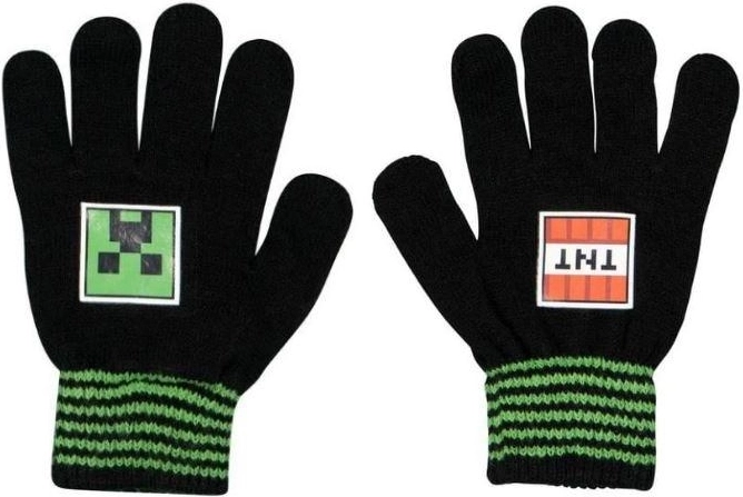 Minecraft-Handschuhe – 1 Stück