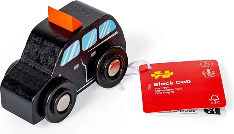 Holz-London-Taxi BIGJIGS TOYS