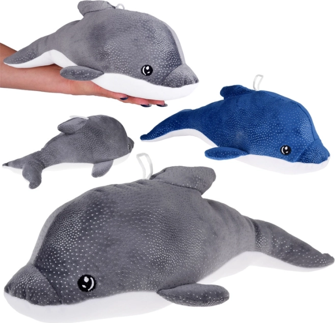 Plüsch Delphin Blau