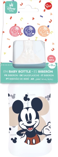 Babyflasche MICKEY 240 ml mit Antikolik-System