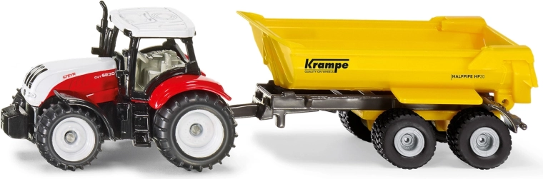 Siku Traktor Steyr mit Krampe-Kippanhänger