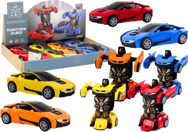 Auto-Roboter 2v1 wandelbarer Roboter in 4 Farben