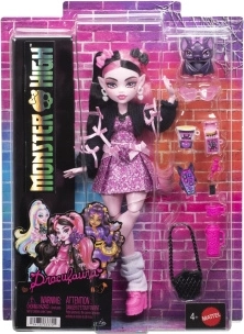 Monster High Puppe Draculaura mit Zubehör und Haustier