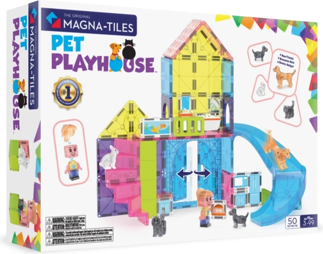 Magna-Tiles Tierhäuschen 50 Teile