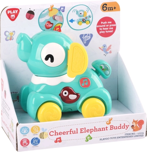Playgo fröhlicher Elefant – interaktives Spielzeug für die Kleinsten