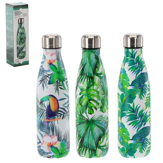 Thermoflasche für Wasser 500 ml Tropico