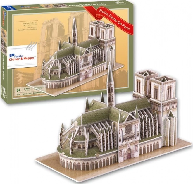 3D‑Puzzle Kathedrale Notre-Dame, Paris