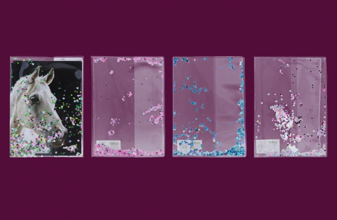 Heftumschlag A5 Glitter