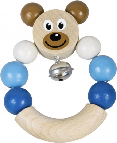 Rassel Bär blau