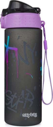 Trinkflasche OXY Click 600 ml Graffiti Girl