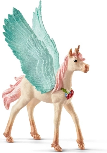 Figur Fohlen-Einhorn Bayala mit Schmuck
