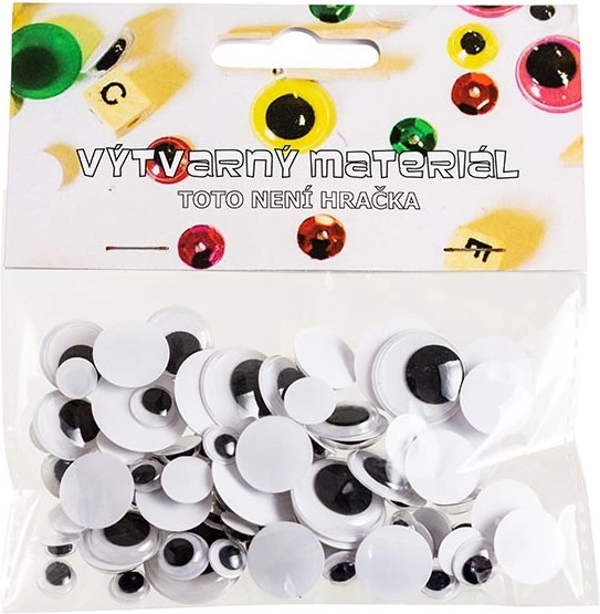 Augen mit beweglicher Pupille zum Basteln