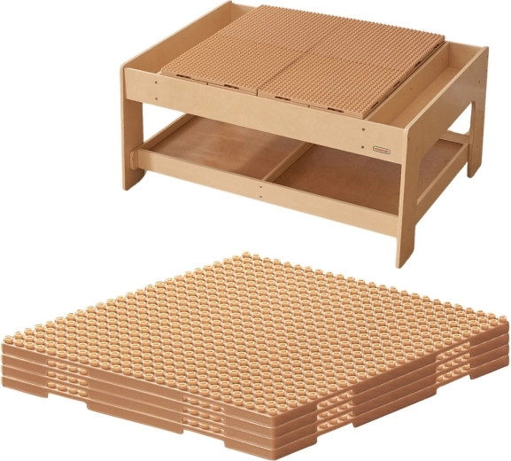 Masterkidz Set mit 4 Aufsätzen für Paneele zum Bauen mit kleinen Bausteinen