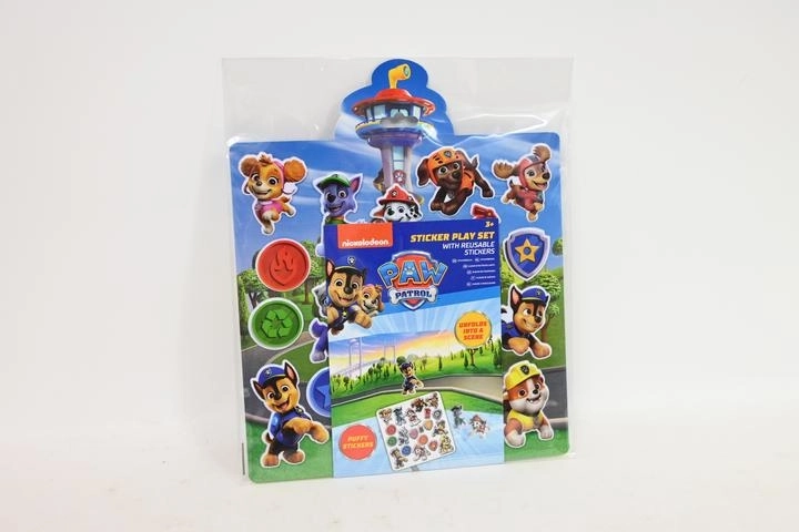 PAW Patrol – gewölbte, wiederverwendbare Szenen-Sticker