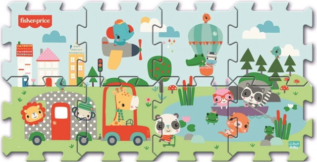 Schaumpuzzle mit einem Lächeln FISHER-PRICE