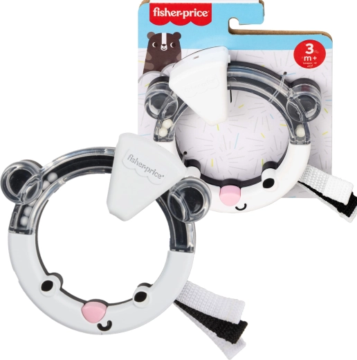 Sensorischer Rasselring für Babys Dachs FISHER-PRICE