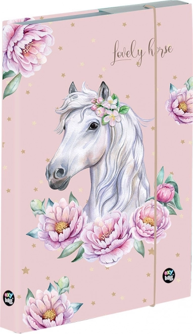Box für Hefte A5 Jumbo Pferd Romantik