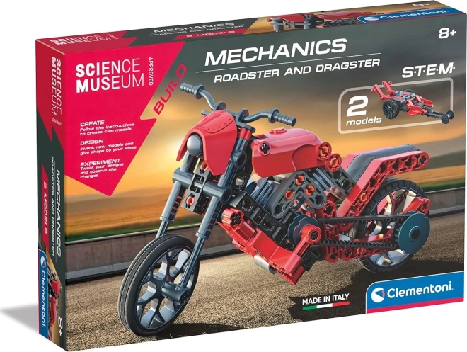 CLEMENTONI SCIENCE & PLAY Mechanik-Labor: Roadster und Dragster 2-in-1