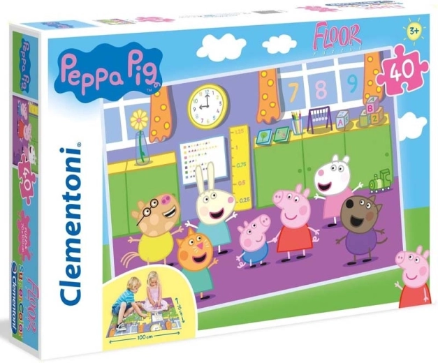 Maxi Bodenpuzzle Peppa Pig 40 Teile
