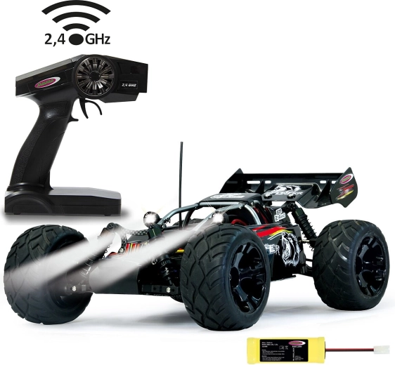 Jamara Splinter Desertbuggy 4WD 1:10 mit NiMH-Akku, 2,4 GHz und LED