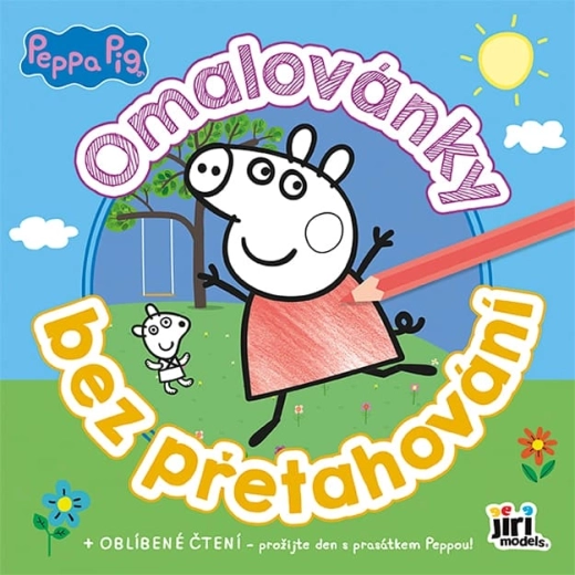 Ausmalbilder ohne Übermalen – Peppa Wutz