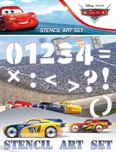 Jiří Models lustige Schablonen Autos (Cars) - 1 Stück