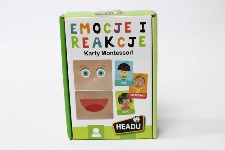 Headu Montessori-Spiel: Emotionen und Reaktionen (1–4 Jahre)