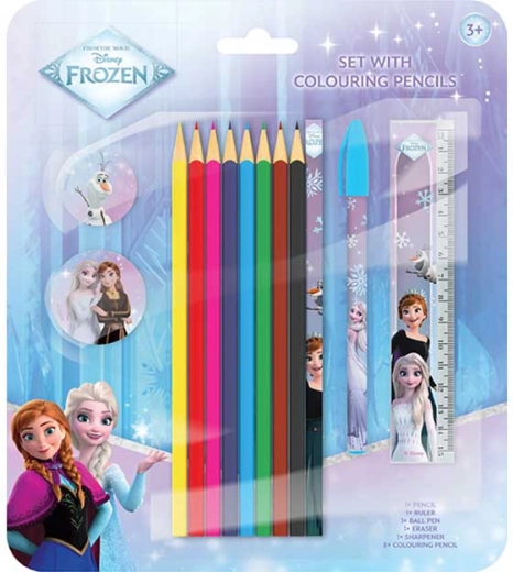 Set mit Buntstiften Frozen – Die Eiskönigin
