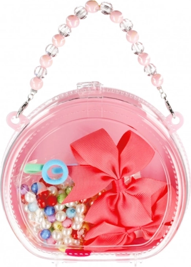 Perlen-Handtasche mit Perlen-Set – 1 Stück