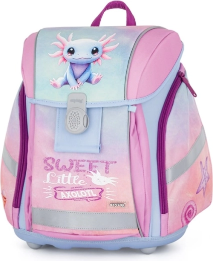 Schulrucksack Premium Light Axolotl