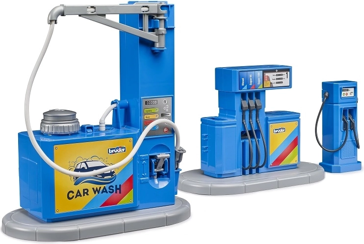 Bruder bworld Tankstelle mit Autowaschanlage