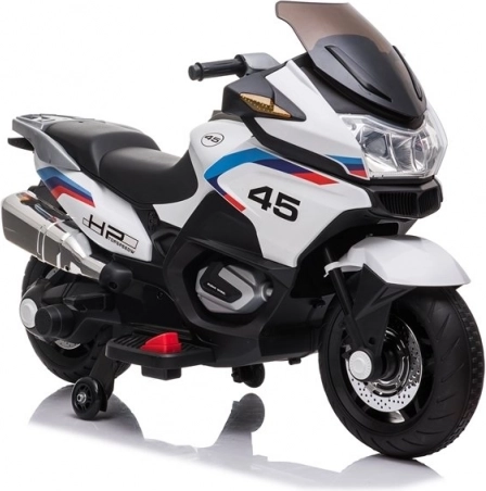 Kinderakku-Motorrad XMX609 weiß