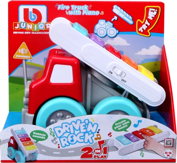 BB Junior Feuerwehr mit Klavier 2-in-1