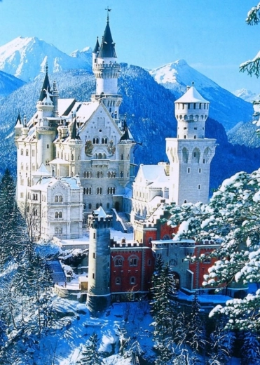 Malen nach Zahlen Schloss Neuschwanstein 40 × 50 cm NORIMPEX
