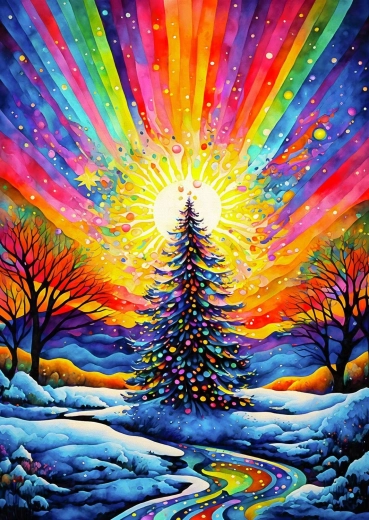 Enjoy Puzzle Weihnachtsbaumfest 1000 Teile