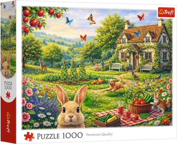 Trefl Puzzle 1000 Teile – Häuschen auf dem Land