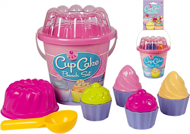 Androni Sandset Kuchenförmchen – mittel – Rosa