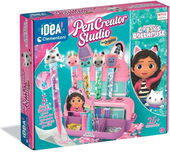 Clementoni Kreativset – Stiftfabrik GABBY’S DOLLHOUSE