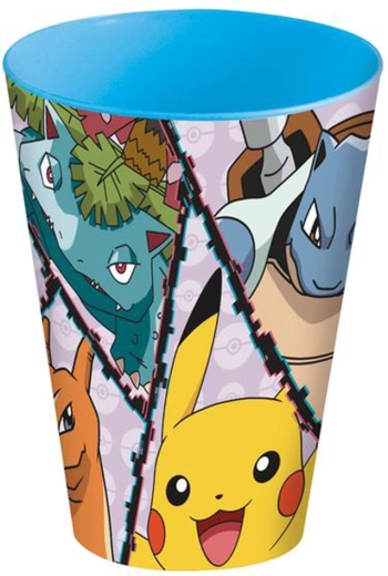 Plastbecher Pokémon 430 ml blau