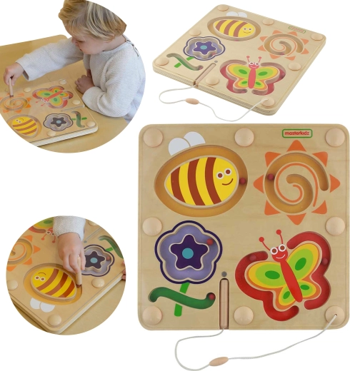 Masterkidz Magnet-Labyrinth Insektenwelt