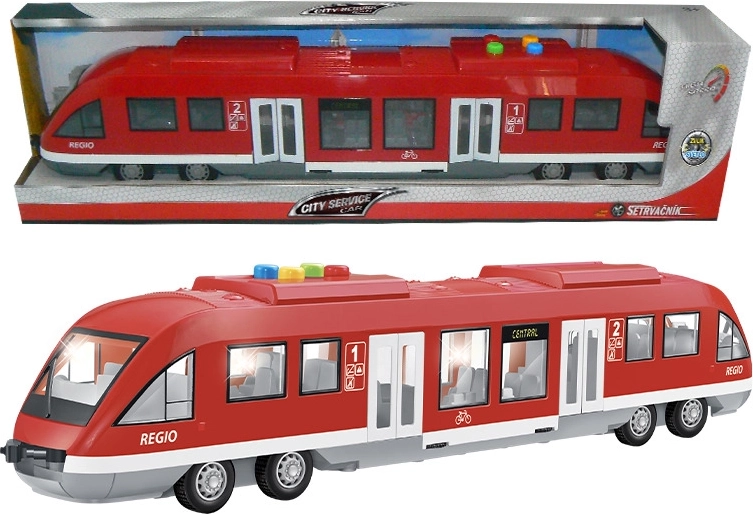 Interaktiver Zug mit Sound- und Lichteffekten