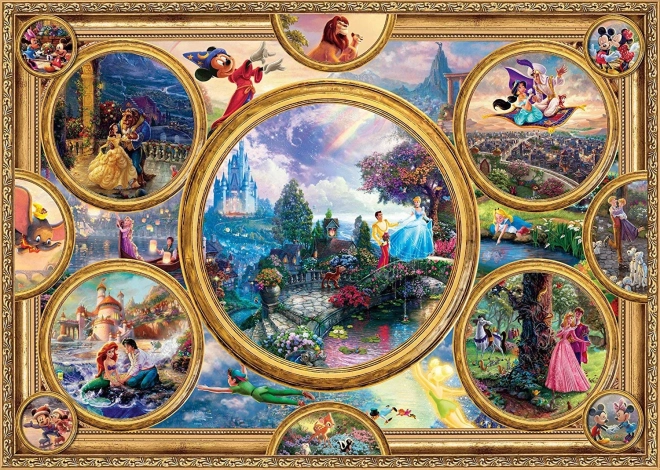 Puzzle SCHMIDT Disney Collage 2000 Teile