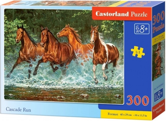 Puzzle 300 Teile Cascade Run