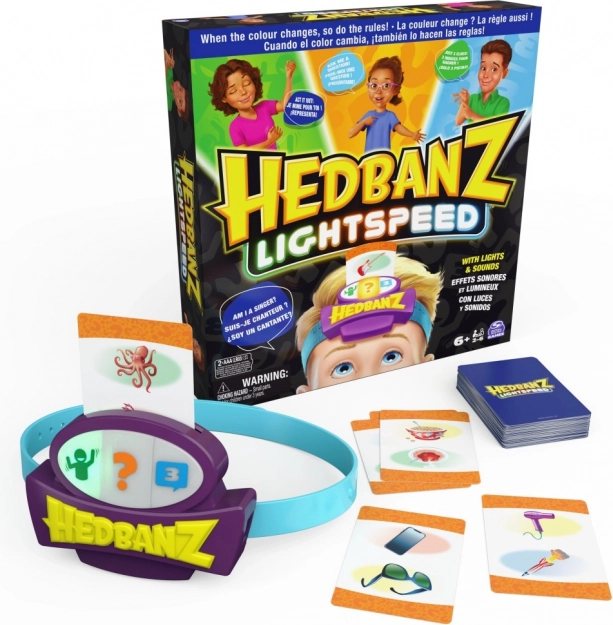 Gesellschaftsspiel Hedbanz Lightspeed