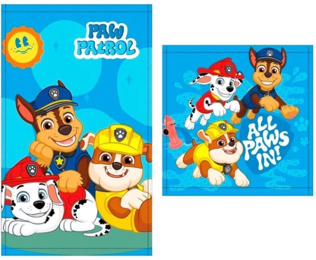 Hand- und Gesichtshandtuch-Set Paw Patrol