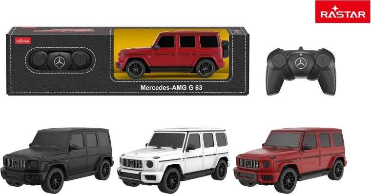 Rastar RC-Auto Mercedes AMG G63 1:24 schwarz – 1 Stück