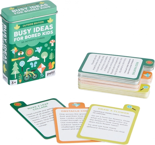 Petit Collage Karten für Unterhaltung im Freien