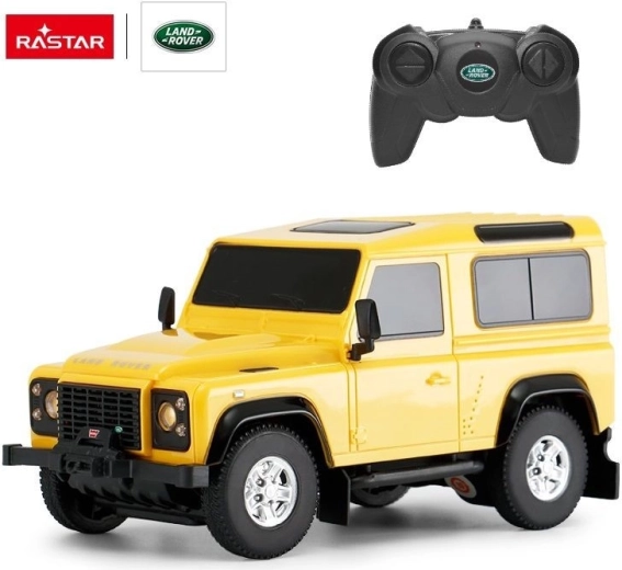 Rastar Land Rover Defender RC-Auto 1:24 gelb - 1 Stück